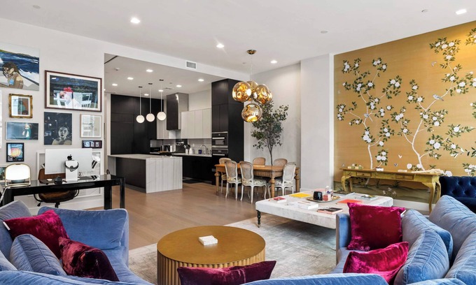SoHo Appartement | Gilded Loft by Rove Travel | 2BR Vibrant Loft