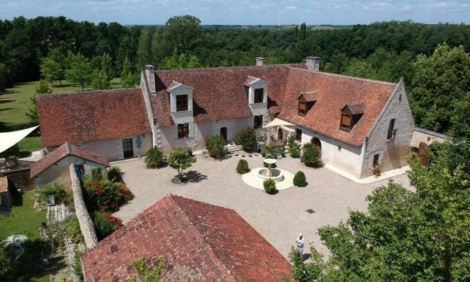 Francueil Maison | Gite 3* piscine chauffée Chenonceau