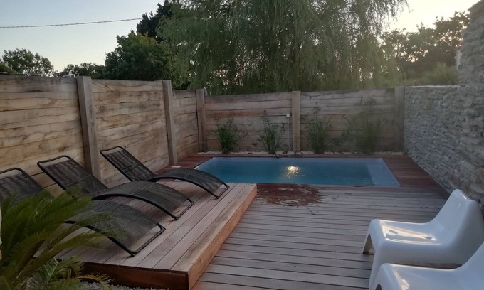 La Bernerie-en-Retz Maison | GITE 7 personnes à 15 min à pied de la plage avec piscine et spa