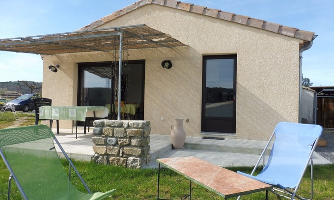 Saint-Sernin Maison | GITE AMOUR D'ARDECHE, 2/4P, Villa entre VOGUE et AUBENAS