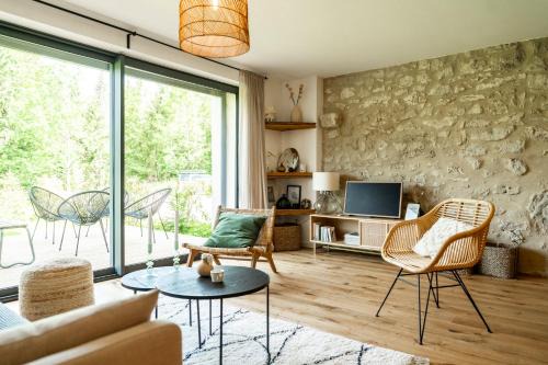Premanon Appartement | Gite de charme dans ancienne ferme en pierre