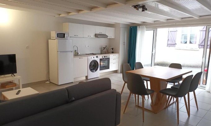 Blanche-Lande Appartement | gite de Vauvressix proche plage de la Loire