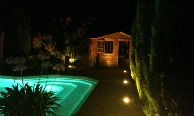Alzonne Maison | Gîte du Pigeonnier climatisé avec piscine privée chauffée avec abri coulissant