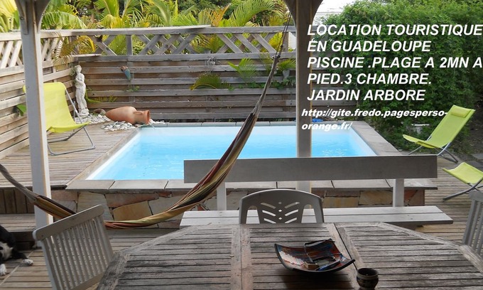 Morel Maison | GITE FREDO beach ... quiet ... swimming pool