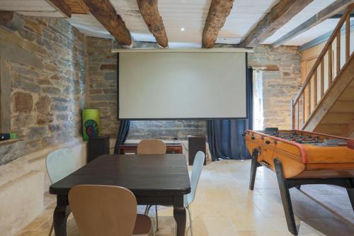 Cleguerec Maison | Gite Home Cinema Au Calme