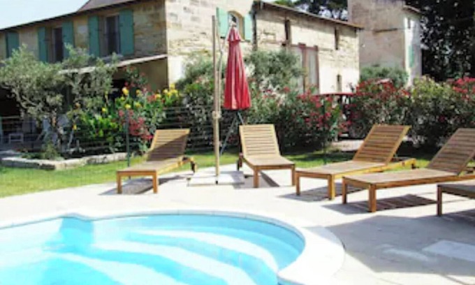 Arles Cottage | Les gîtes du Vieux Mas - Gîte 1 - côté piscine
