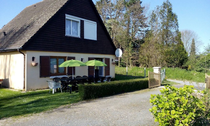 Saint-Riquier-es-Plains Maison | GITE au calme en bordure du golf et à 10 mn de la mer pour 15 personnes