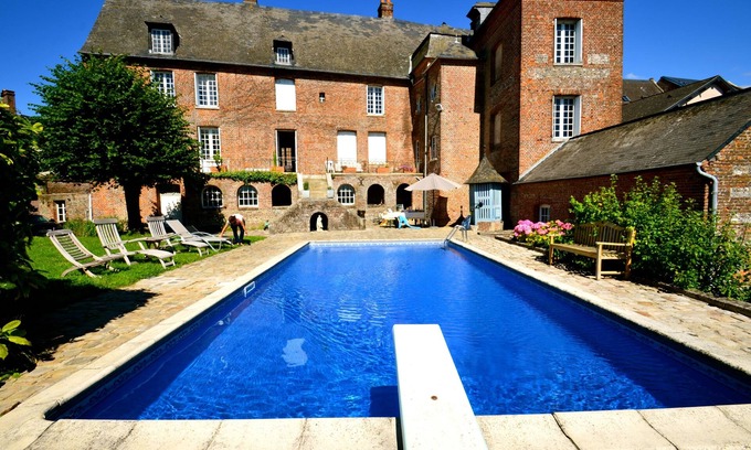 Bacqueville-en-Caux Maison | Gîte en Normandie avec piscine privée et chauffée.