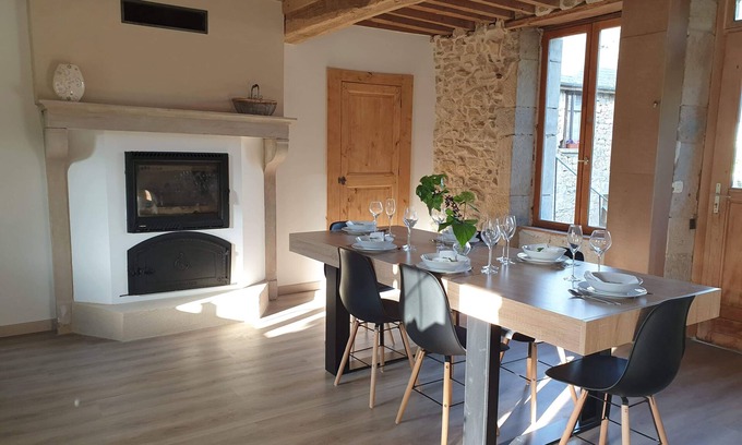 Saint-Germain-des-Champs Maison | Gîte le Lingoult au cœur du Parc du Morvan avec Jacuzzi