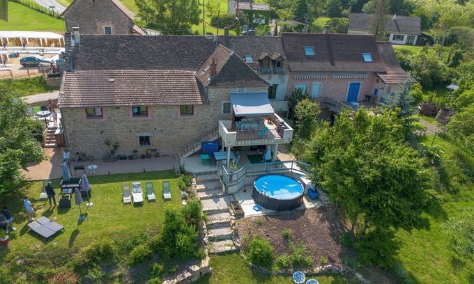 Mancey Maison | Gite "La maison de la colline" 5 minutes de Tournus Sud Bourgogne