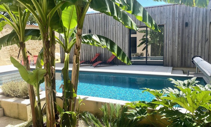Castillon-Debats Villa | Gite Le Biau classé 5 étoiles, piscine, campagne Gers