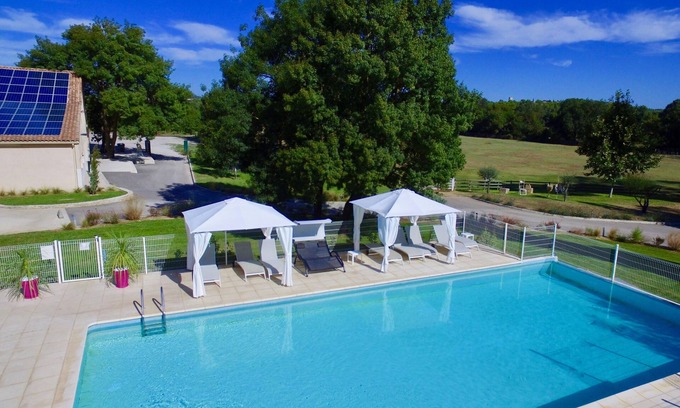 Le Cres Maison | Gite Les Chênes 4 personnes avec piscine proche de Montpellier