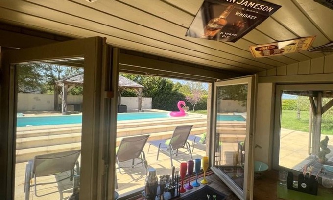 Bournel Maison | Gite sleeps 4 + option for additional child bed, NEW pool and private grounds