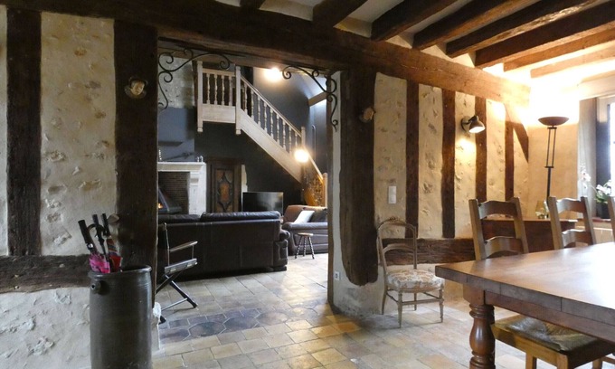 Vicheres Cottage | Casa rural Vichères, 3 dormitorios, 6 personas