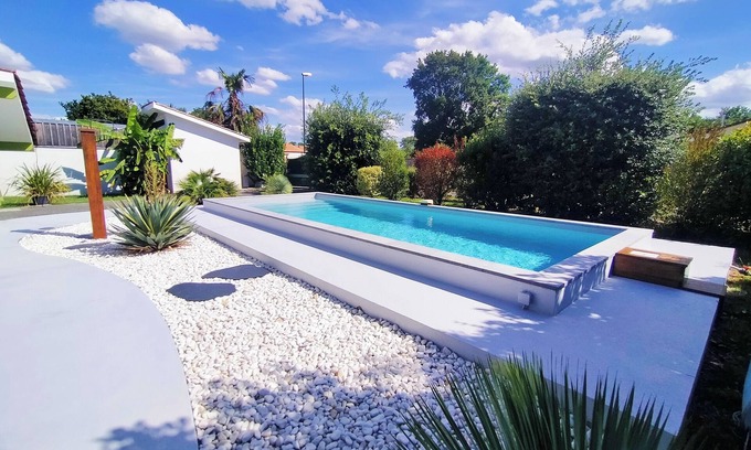 Brach Cottage | Gite avec piscine et espace bien-être partagés entre Bordeaux et Lacanau océan