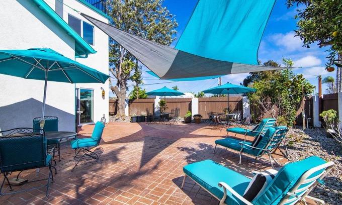 Imperial Beach Maison | Glam Dragon B, 5-10 Min Walk To Imperial Beach!