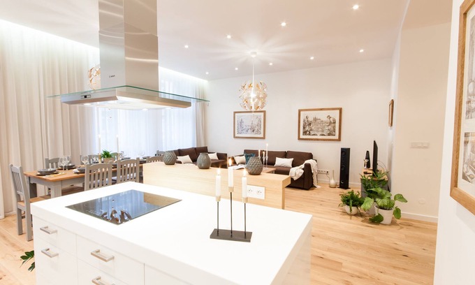 Nove Mesto Appartement | Glamour Excellent B 5 chambres, 5 salles de bains, balcon (Prague Old Town)