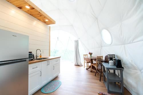 Sinks Grove Maison | Glamping Dome at The Riverstead - Greenbrier River