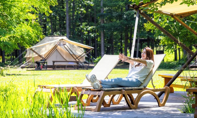 Nakasatsunai Location De VR | Glamping Resort Feriendorf