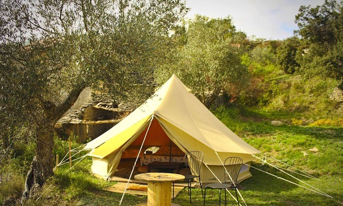 Tremp Location De VR | Glamping tent in nature, Congost de Montrebei