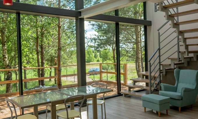 Szemud Cottage | Maison de verre א Jelenska Huta avec terrasse