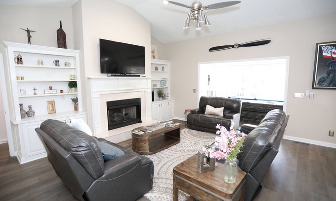 Warner Robins Maison | Golf community/Beautiful house with a golf view