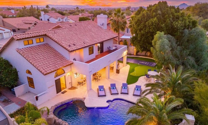Red Mountain Ranch Appartement | Golf Course Stunning Villa+Shuffleboard+Puttputt+HeatedPool+WaterFeature+PokerTable
