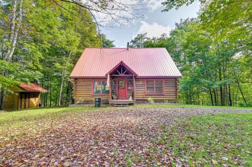 North Creek Maison | Gore Mountain Cabin Game Room and Fire Pit