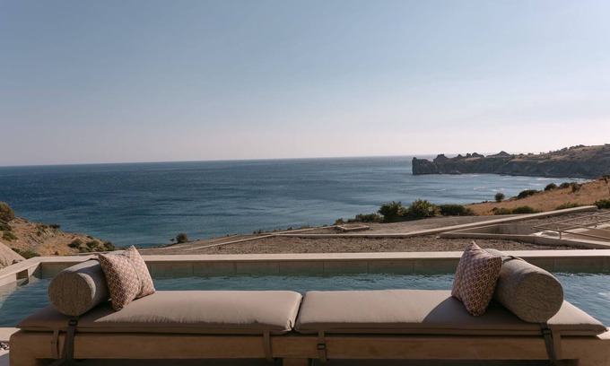 Vizari Villa | Gorgeous Agios Vasilios Villa | 2 Bedrooms | Villa Giyu | Unique Villa with Unlimited Sea Views| Private Swimming Pool | Finikidia, Agios Pavlos