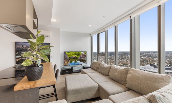 Moonee Ponds Appartement | Gorgeous High-Rise Unit with Sky Bar, Pool and Gym