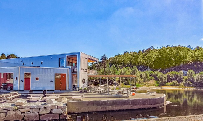 Fitjar Maison | Superbe maison à Fitjar avec cuisine