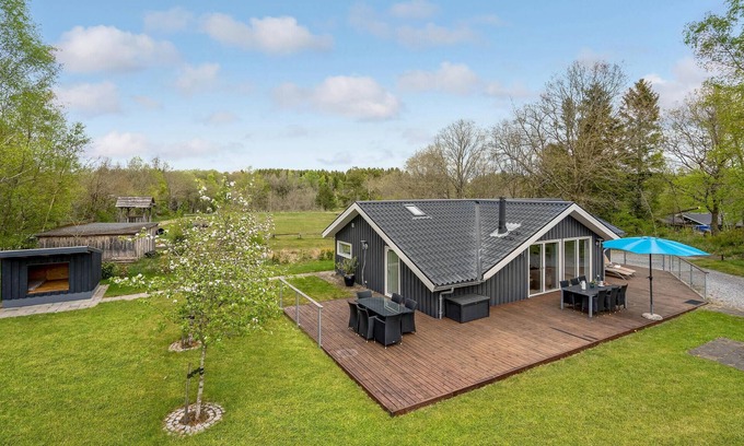Skygge Maison | Belle maison à Give avec sauna