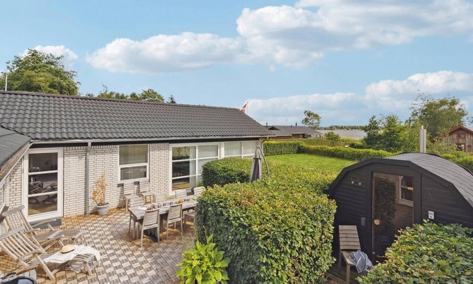 Sunds Maison | Belle maison à Sunds avec sauna