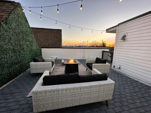 East Hill Maison | Gorgeous Home Rooftop Deck 3 Bdrs 3 Baths