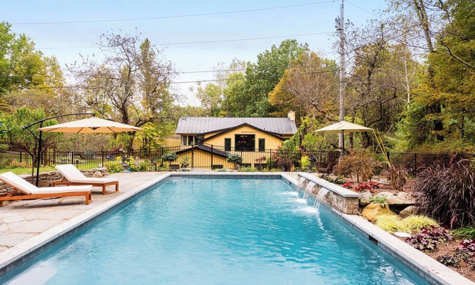 Bearsville Maison | Gorgeous Tuscan inspired private oasis, Heated pool, 5 min to Woodstock