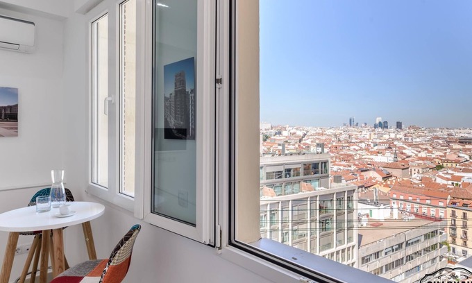 Centro Appartement | Charming Gran Vía - Callao 1 - Une vue imprenable, idéale pour 2 personnes
