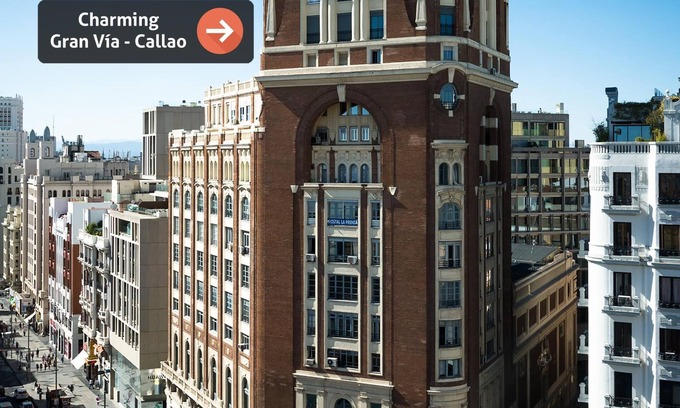 Centro Appartement | Charming Gran Vía - Callao 4. Une vue imprenable, 2 chambres et 2 salles de bain