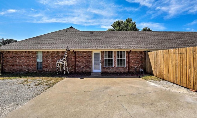 Granbury Appartement | Granbury Studio - 10 Mins From Town and The Lake!