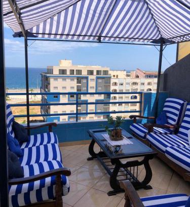 Oued Laou Appartement | Grand appart avec vue sur mer
