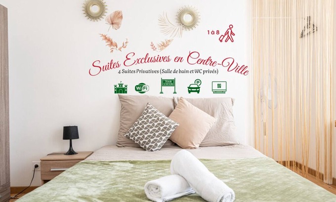 Centre Ville Appartement | Grand Central Suites - 4 Chambres Premium