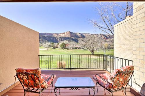 Grand Junction Maison | Grand Junction Golf Course Condo with Balconies