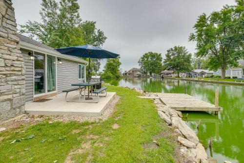 St. Marys Maison | Grand Lake Cabin with Private Dock in St Marys!