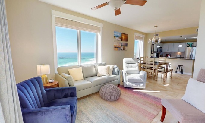 Panama City Beach Copropriété | Grand Panama Tower 2-1201 Fantastic Ocean View Unit with exceptional views!