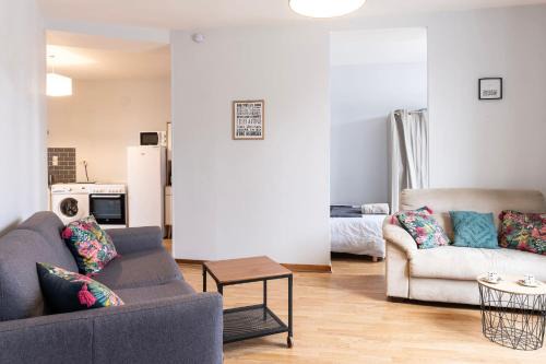 Cande Appartement | grand studio ? 35m² ? centre ? 4pers/2lits ? cuisine ? wifi