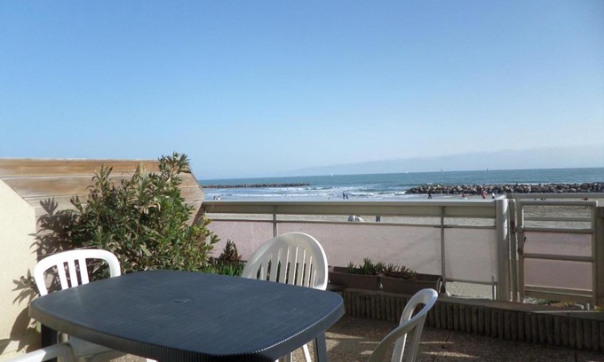 Carnon-Plage Appartement | Grand studio cabine accès plage parking privé - FR-1-715-16