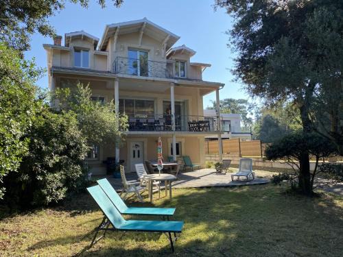 Saint-Georges-de-Didonne Maison | Grande Maison Famille 25m Plage, Jardin, Terrasse, Animaux admis - FR-1-539-6