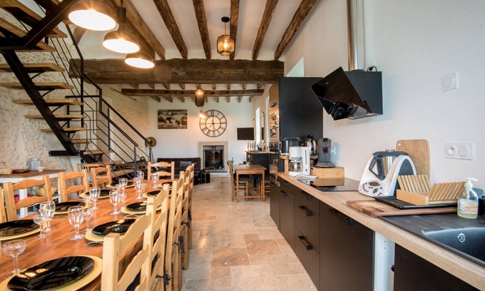 Tierce Maison | Grande maison de campagne avec spa nordique ! Idéal pour des séjours en famille