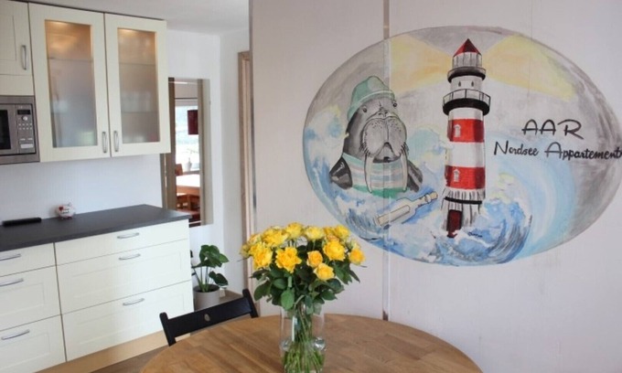 Varel Appartement | Great 3 room apartment directly between the city center and Varel harbor