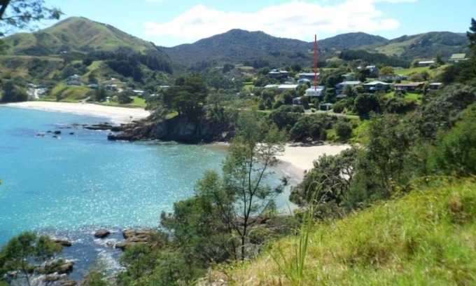 Amodeo Bay Maison | Bach au-dessus de la plage - bois flotté