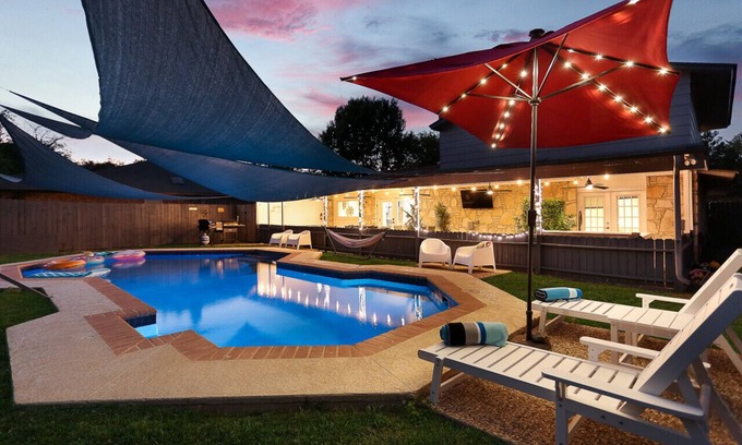 Wetmore Maison | Great home, great location and great price 4bd, 2ba private pool and hot tub